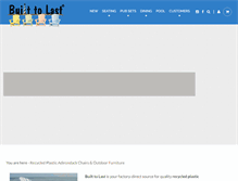 Tablet Screenshot of built-to-last.com